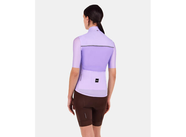 Santini RTR Vindtett vest, Lilla Lilla str. M 