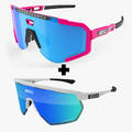 Scicon Aeroscope + Aerowing Solbriller Pink Fluo + White Gloss