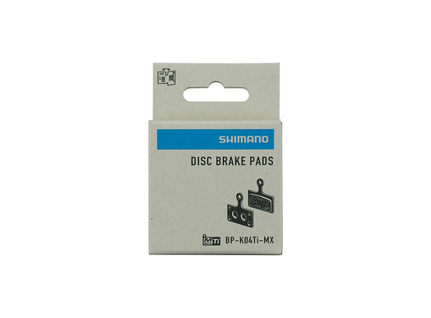 Shimano K04Ti-MX Bremseklosser Metall, Titan 