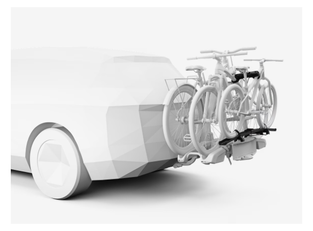 Thule Easyfold 3 Adapter Sokkel/feste for ekstra sykkel 