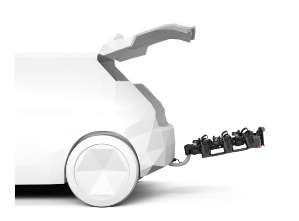 Thule VeloLite 3 Sykkelstativ 3 Sykler, Hengerfestet 