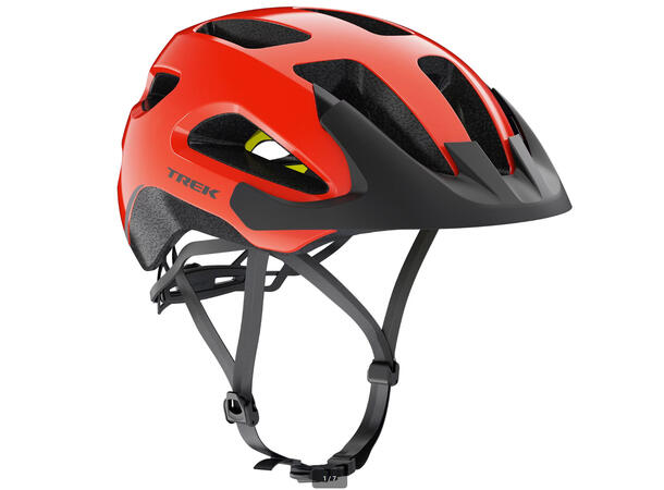 Trek Solstice MIPS sykkelhjelm Radioactive Red, S-M 