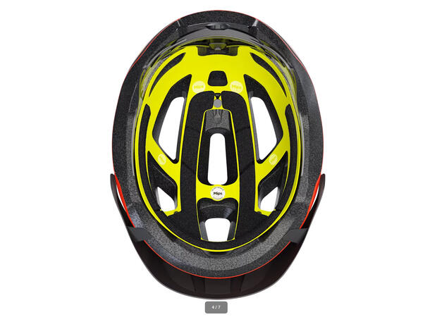 Trek Solstice MIPS sykkelhjelm Radioactive Red, S-M 