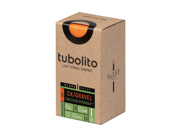 Tubolito Tubo Presta Gravel Slange 32/50-622, TPU, Sort ventil, 61g 