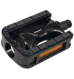 Union SP-812 Standard Pedal 9/16&quot;, Sort, Alu m/non-slip TPE