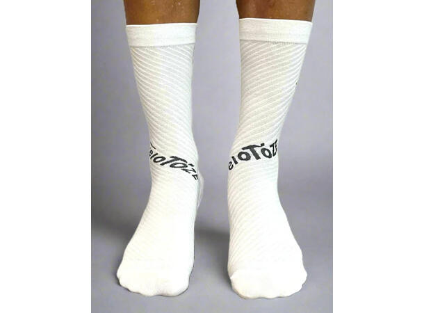 Velotoze Active Sokker Hvit L-XL 