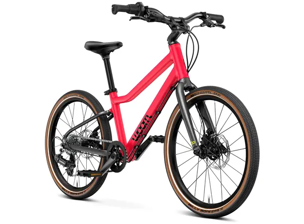 Woom Explore 4 20" Barnesykkel LTD - Neon Pink 
