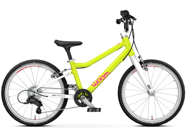 Woom Go 4 20" Barnesykkel LTD - Neon Lime 