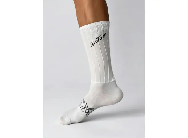 veloToze Aero Pro Aerosokker Hvit S-M 