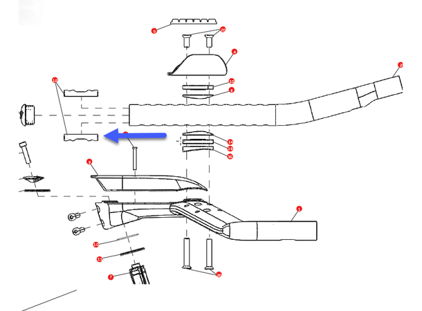 4ZA TTT Extension Insert 10° (1 stk) Ridley Dean FAST