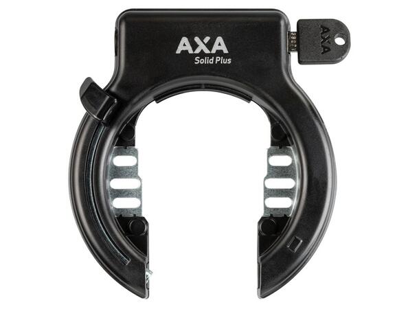 AXA Solid Plus + Newton 150 Plug In Nøkkel, Lås + Wire 
