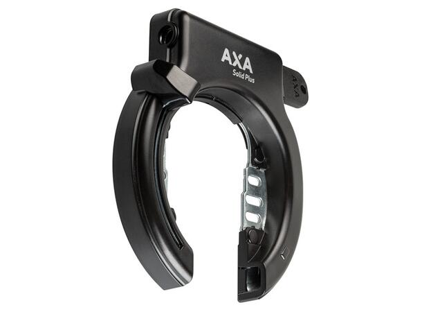 AXA Solid Plus + Newton 150 Plug In Nøkkel, Lås + Wire 