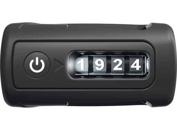 Abus 6000 Bordo Combo LED Foldelås Kode, Level 10, 90cm, Lys 