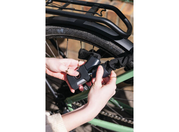 Abus 7807F Yardo Kjettinglås Fingeravtrykk, 110cm, Level 8 