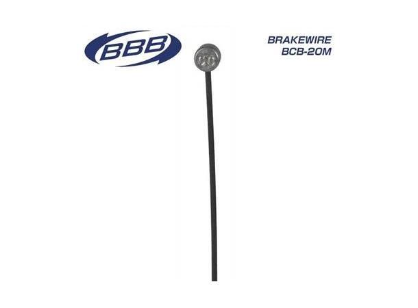 BBB BrakeWire BCB-20M TEC Bremsewire 1.5 x 2350mm, Sort, MTB 