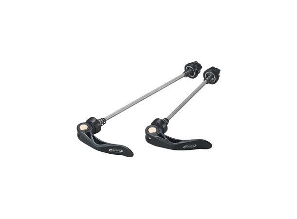 BBB Wheelblock BQR-01 Hurtigkobling Sett Sort, Alu, 78 gr 