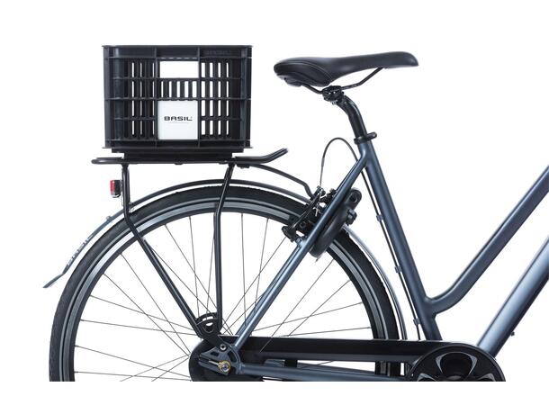 Basil Crate Medium Kasse 29,5L, Kompatibelt med MIK festesystem 
