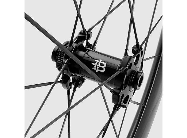 Black Inc 48/58 hjulsett, Sort, Shimano Clincher, CeramicSpeed 