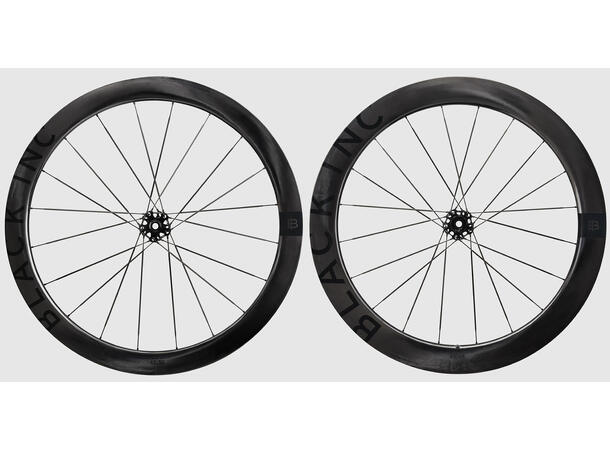 Black Inc 48/58 hjulsett, Sort, Shimano Clincher, CeramicSpeed 
