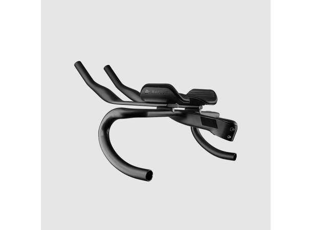 Black Inc Aero Carbon Styrestem + bøyle 360 x 140 mm 