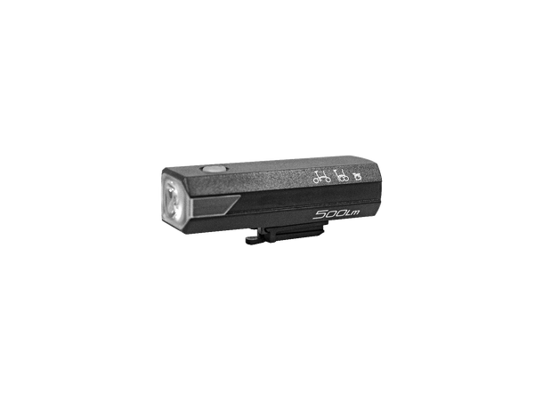 Brompton 500lm Frontlys LED, Oppladbar, 500 lumens 