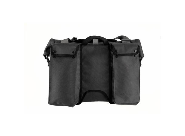 Brompton Borough L Veske Vannavvisende, med ramme, Dark Grey 