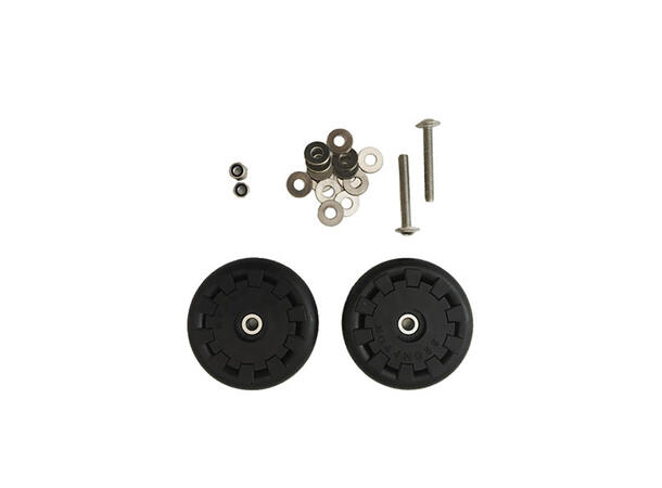 Brompton Eazy Wheels - 5mm hull Til bagsajebrett - Før 2016 
