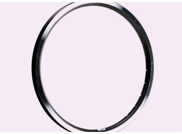 Brompton Felg 349, 28H, Sort 