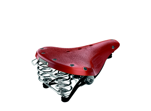 Brooks B66 S City Sykkelsete Honey, Lær, 240x205mm, 1050gram 