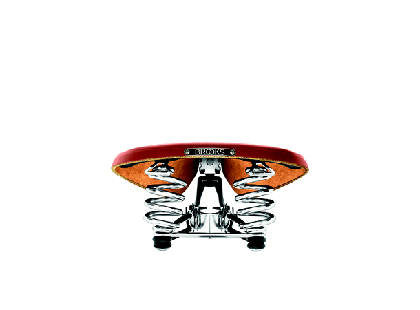 Brooks B66 S City Sykkelsete Honey, Lær, 240x205mm, 1050gram 