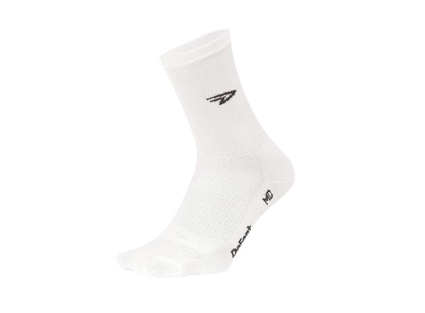 DeFeet Aireator 5" Sokker Hvit, XL 