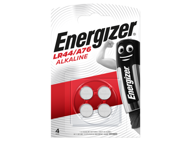 Energizer Alkaline LR44/A76 4 pk 