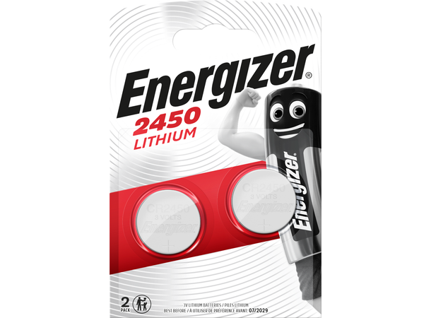 Energizer Lithium CR 2450 2PK 