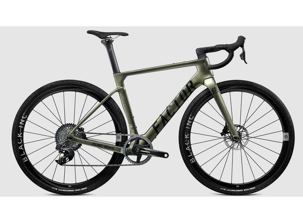 Factor Ostro Gravel Grussykkel Grønn 56 