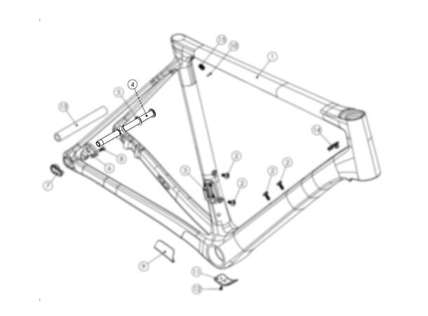 Factor Thru Akse Bak M12x1,5 / 161,5 mm 