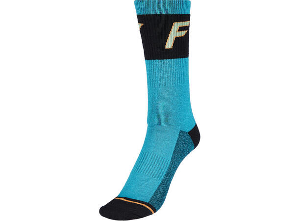 Fox Winter Ull Sykkelsokk Blå, L-XL 