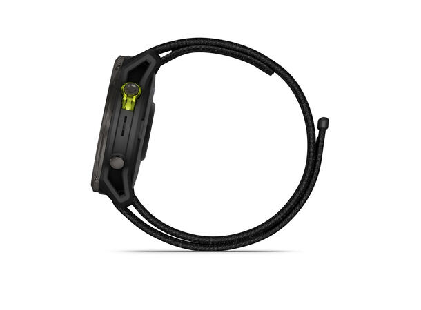 Garmin Enduro 3 Karbongrå DLC-titan, sort UltraFit-nylon