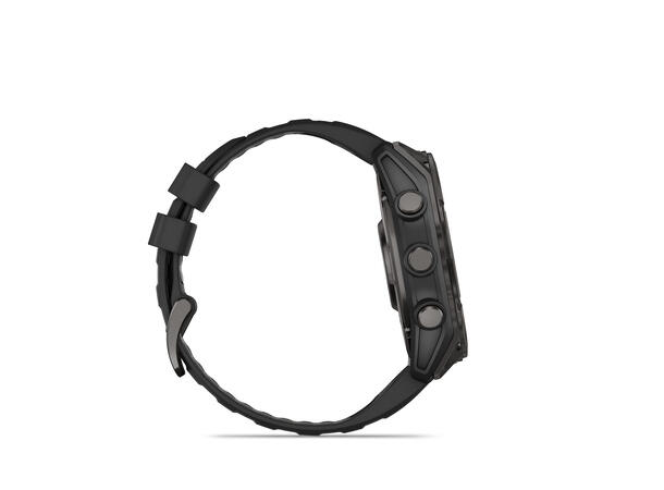 Garmin Fenix 8, 51 mm Sapphire, Karbongrå DLC-Titan