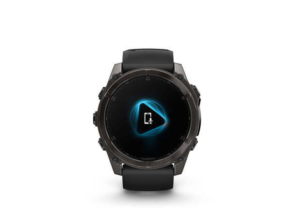 Garmin Fenix 8, 51 mm Sapphire, Karbongrå DLC-Titan 