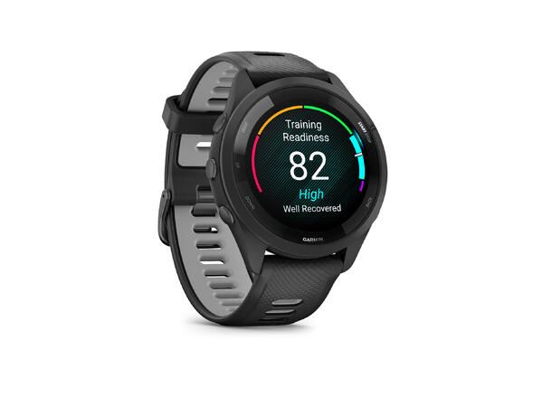 Garmin Forerunner 265, Sort/Whitestone WiFi, GPD, EU/PAC, Sort 