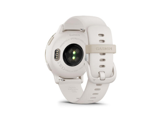 Garmin vivoactive 5 Elfenbensfarget og Cream Gold 