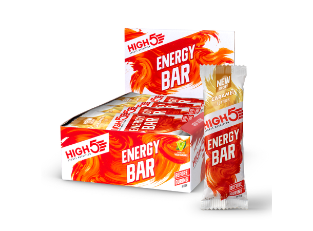 High5 EnergyBar Karamell 55gr, 1 stk 
