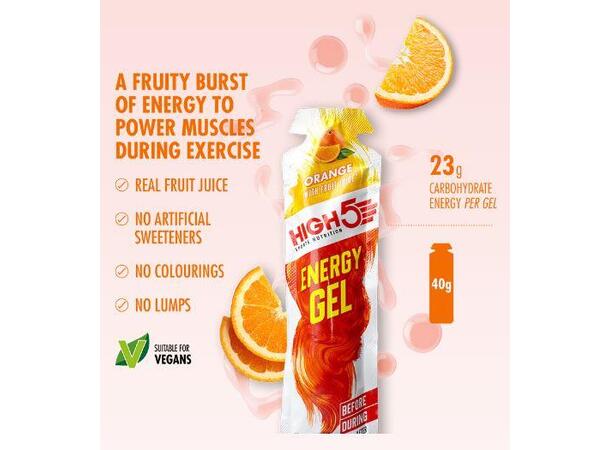 High5 EnergyGel Taster Pack 8 pk, 40gr 