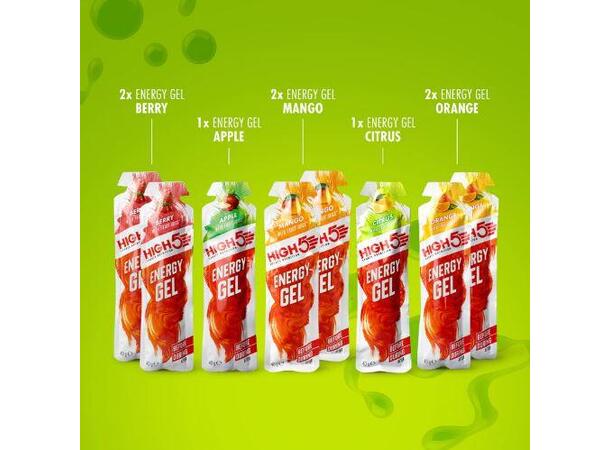 High5 EnergyGel Taster Pack 8 pk, 40gr 