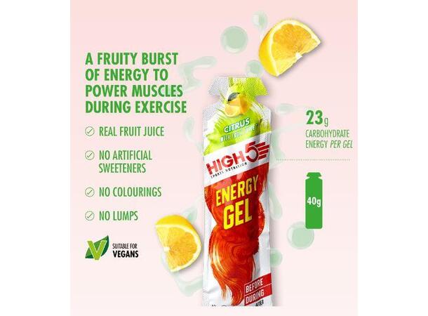High5 EnergyGel Taster Pack 8 pk, 40gr 