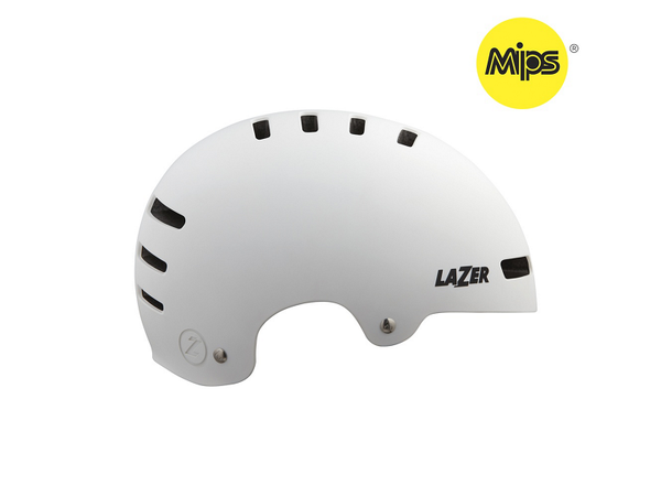 Lazer One + MIPS Hjelm Matt Hvit, L 