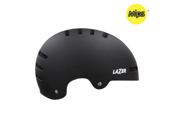 Lazer One + MIPS Hjelm Matt Sort, L 
