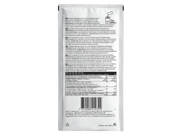 Maurten Drink Mix 320 Caf 100 80 gram karbohydrat per porsjon