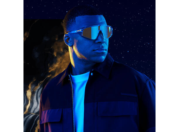 Oakley Latch Panel Kylian Mbappé Prizm Tungsten Transparent Stonewash 