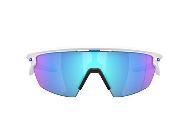 Oakley Sphaera Prizm Sapphire Polarized Matte White 